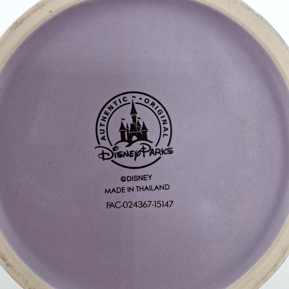 Tinkerbell "Mornings Aren't Magical" Mug Disney Parks World Purple Coffee Cup - Picture 10 of 10